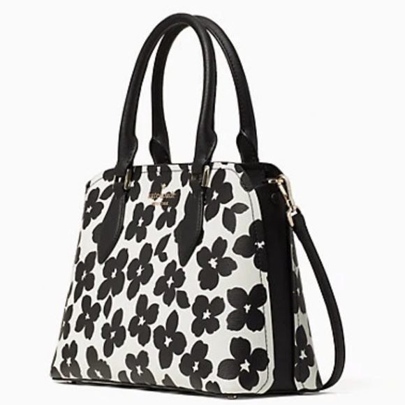 Kate Spade darcy graphic blooms small satchel - Picture 3 of 12